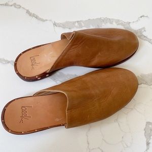 Beek Tan Leather Phoebe Saddle Mule 7